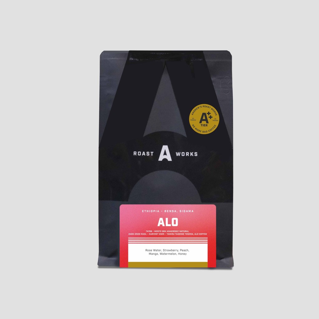 

Ethiopia Alo Mosto Anaerobic Natural 74158 (Filter 100gr) - Exotics Coffee - A Roastworks - Biji Kopi