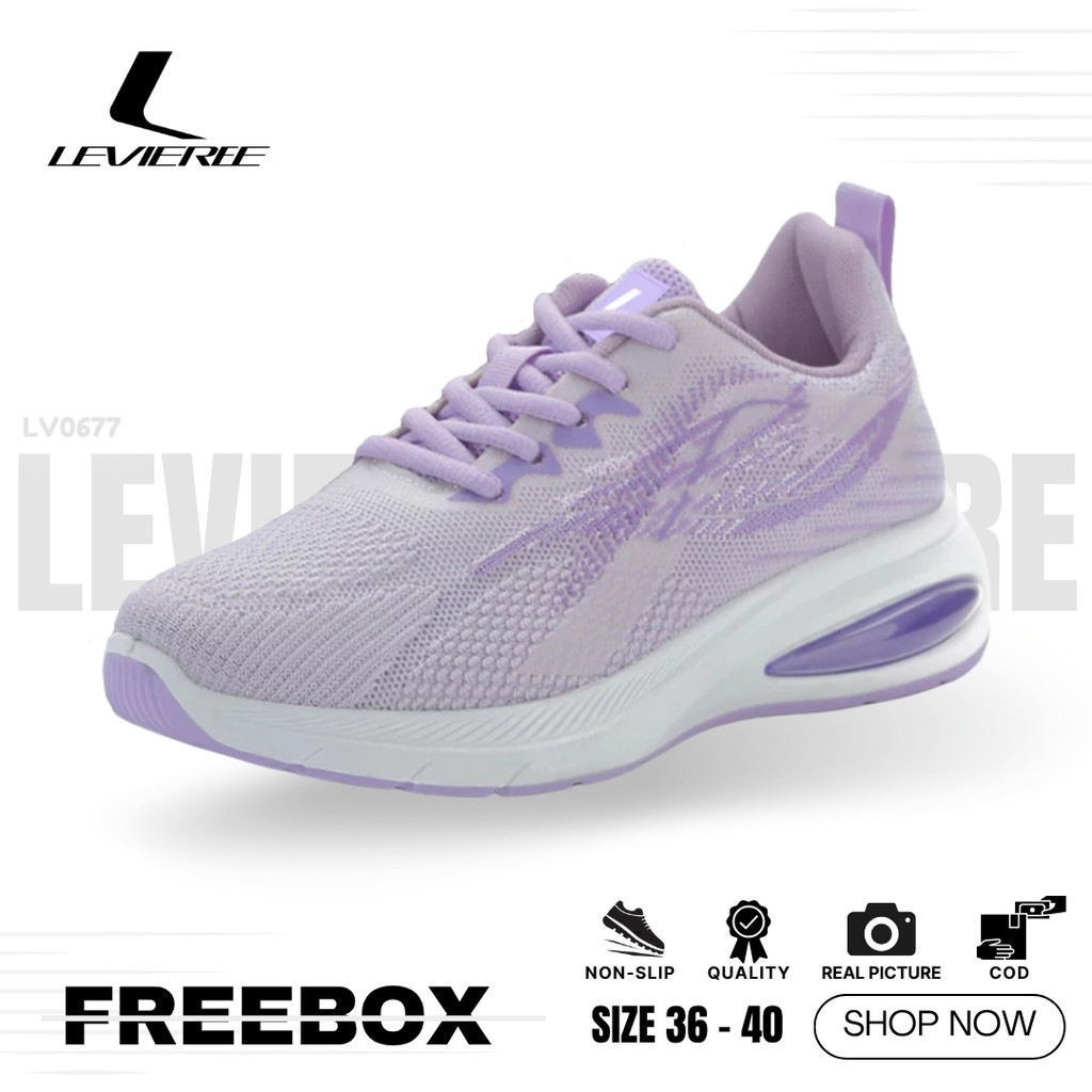 PUTRINEE LVR FREE BOX Sepatu Sneakers Wanita Sport Shoes Trendy Premium Original LV0677