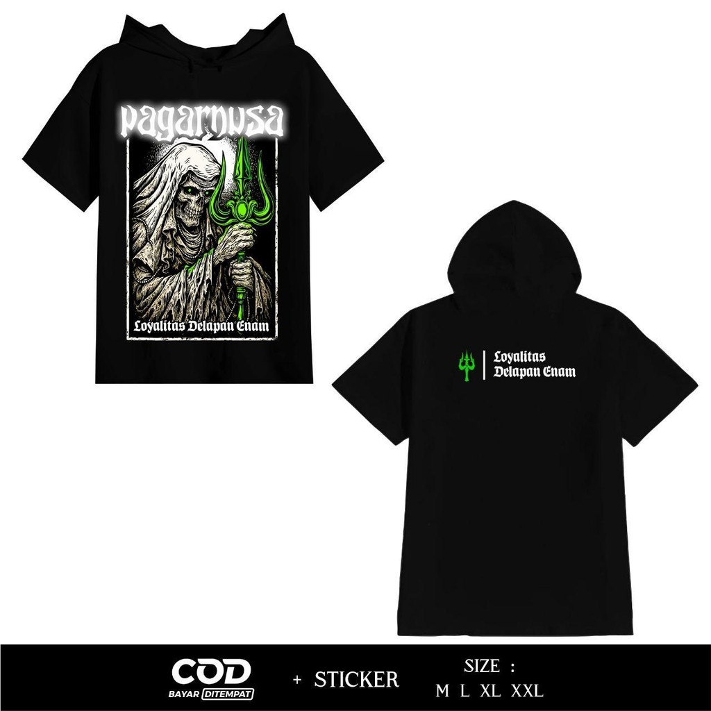 Ts-HOODIE PAGAR NUSA MENYALA PAGAR NUSA LOYALITAS DELAPAN ENAM -  TS HOODIE DISTRO PAGAR NUSA - TS H