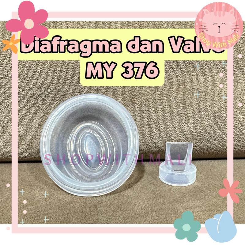 Valve Dan Diafragma My 376 375 Eb 28 29 50 Spare Part Pompa Asi Handsfree Wearable Dr Isla Valve Kecil Mini