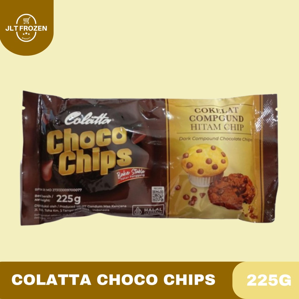 

Colatta Choco Chips Kemasan 225g / Coklat Chip
