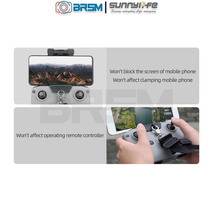 SUNNYLIFE Controller Hook Bracket With Neck Strap For DJI Neo / RC-N3 / RC-N2 / RC-N1 / Mini 3 / Min