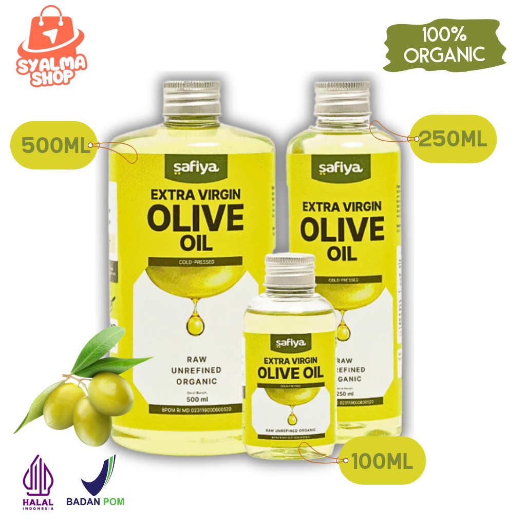 

Safiya Minyak Zaitun Extra Virgin Olive Oil Murni Organik
