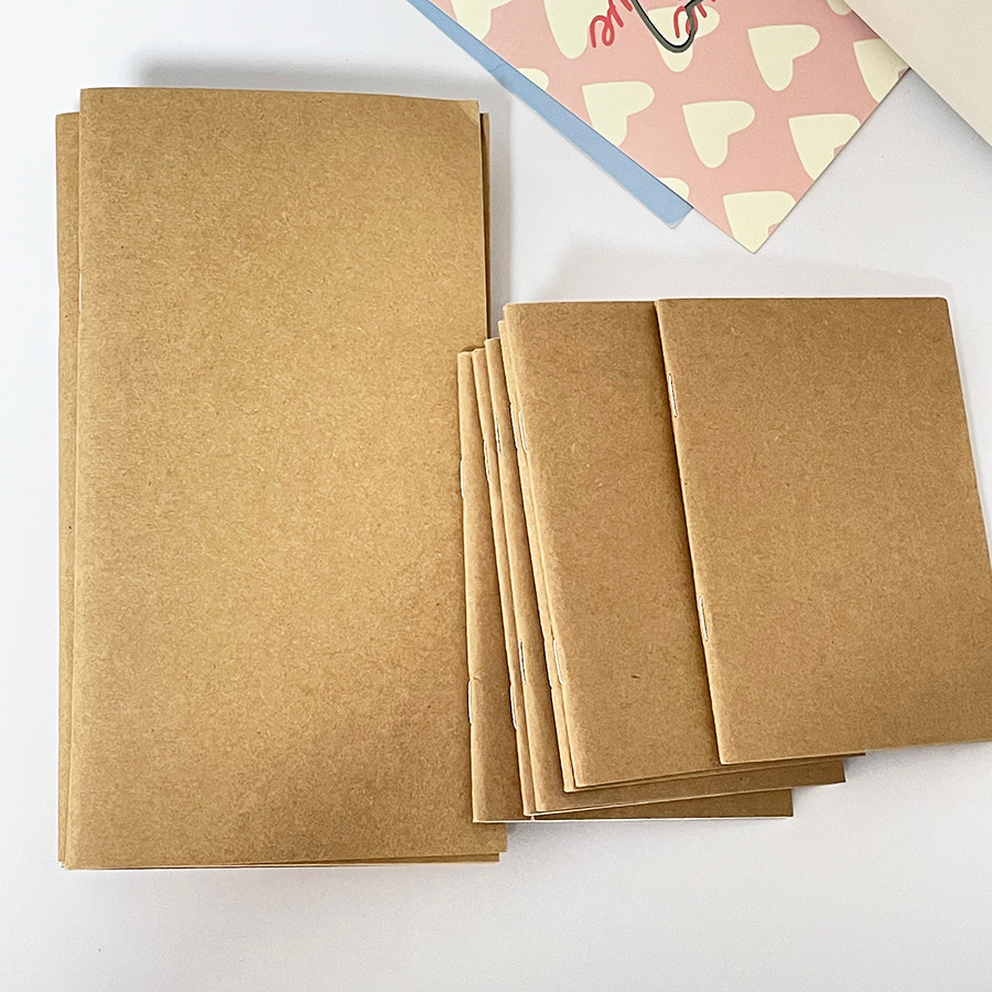 

Sharkbang TN Passport Traveler's Notebook,32 Sheets Line/Blank/Kraft Blank Refill Papers,Journal Diary