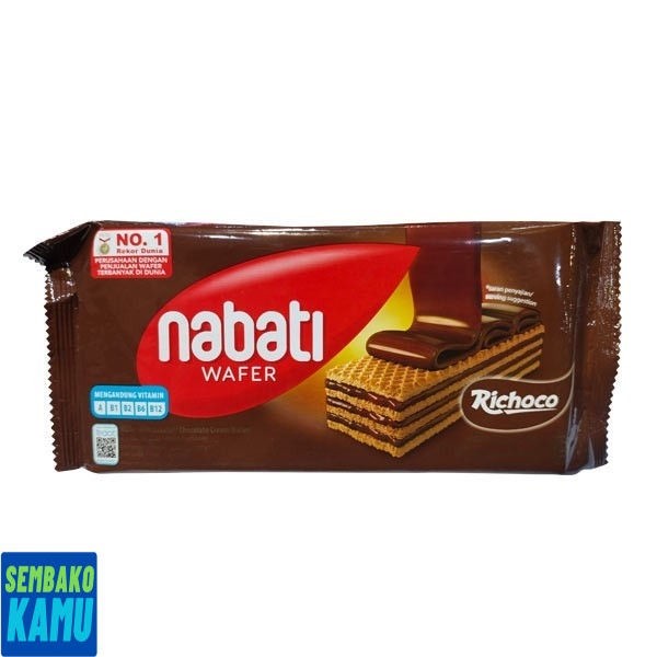 

Nabati Richoco Wafer Krim Cokelat 127 gr