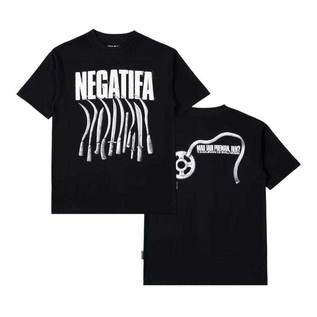 Tshirt Negatifa Tawuran Di Bali COD