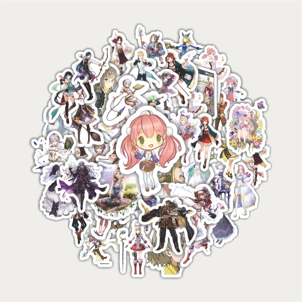 

Sticker Pack Stiker Game Series Atelier Sophie Karakter Mix | Sticker TUMBLR | Stiker LAPTOP KOPER HELM