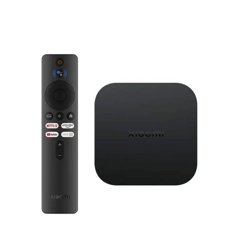 Fast Delivery Global Version Xiaomi Mi TV Box S (2nd Gen) 4K Ultra HD 2GB 8GB Google TV WiFi BT 5.2 