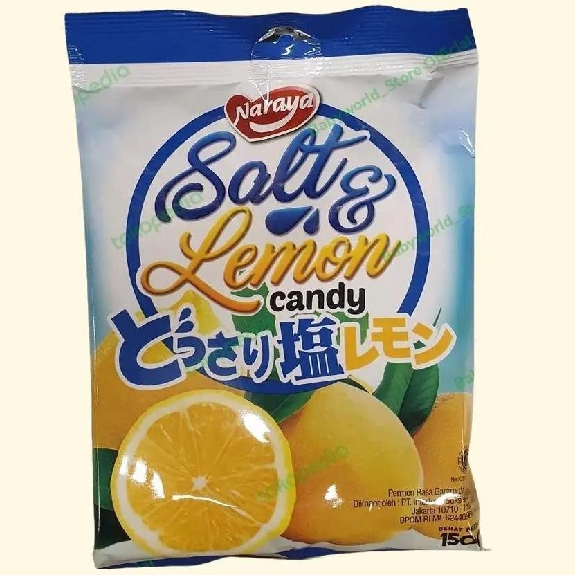 

Naraya Salt & Lemon Candy Permen Import 150gr