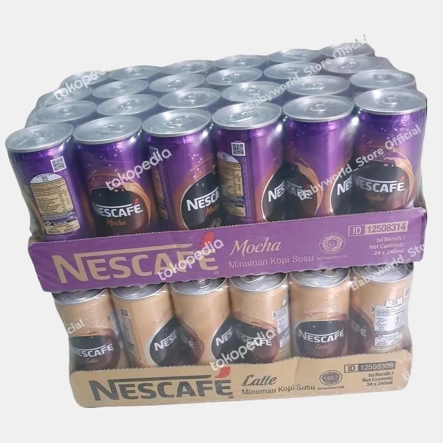 

Nescafe Cafe Minuman Kopi Kaleng Dus 24x240ml Rasa Mocha / Original / Latte BISA MIX