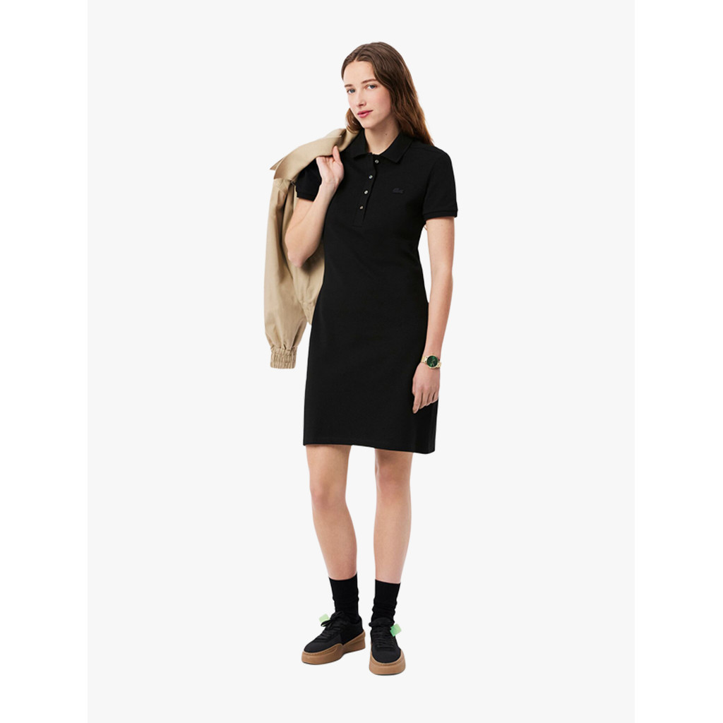 Lacoste - Slim Fit Stretch Mini Piqué Polo Dress