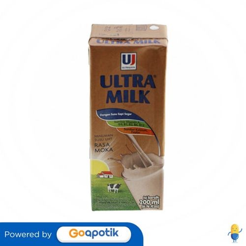 

Ultra Susu Uht Rasa Moka 200 Ml Tetrapak