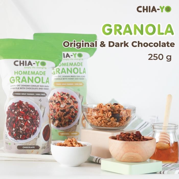 

Chiayo Homemade Granola Original 250gr