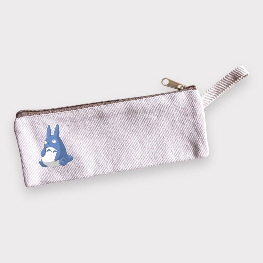 

Pouch kanvas Cute Tempat Pensil Ghibli Serbaguna Pencil Case Cute Merchandise Totoro Ghibli Pastel Quotes Flowers