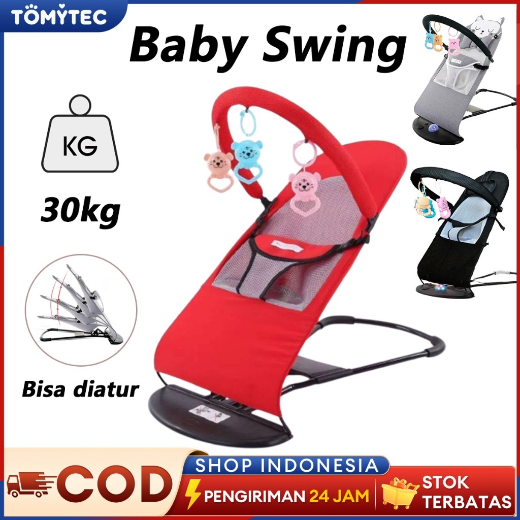 【Ready stok】Bouncer Bayi Kursi Goyang Bayi Bouncer Bayi Lipat