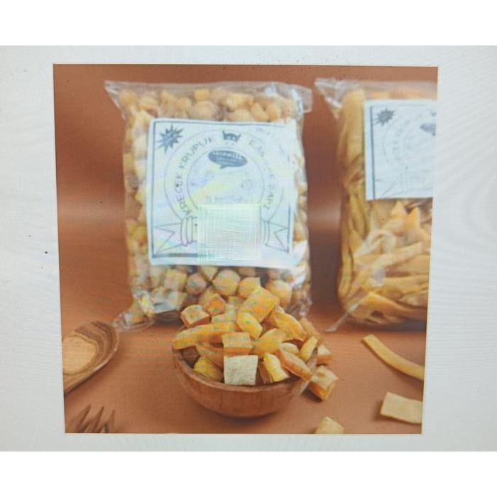 

KERUPUK / RAMBAK KULIT SAPI MENTAH VARIAN Snack Krupuk - STIK KECIL Terlaris