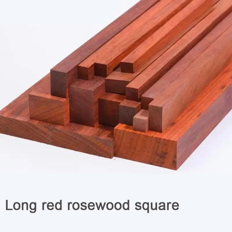 

Long Strips Of Red Rosewood Hard Wood Square Strips Diy Handmade Model Making Carving Materials Crafts Wood