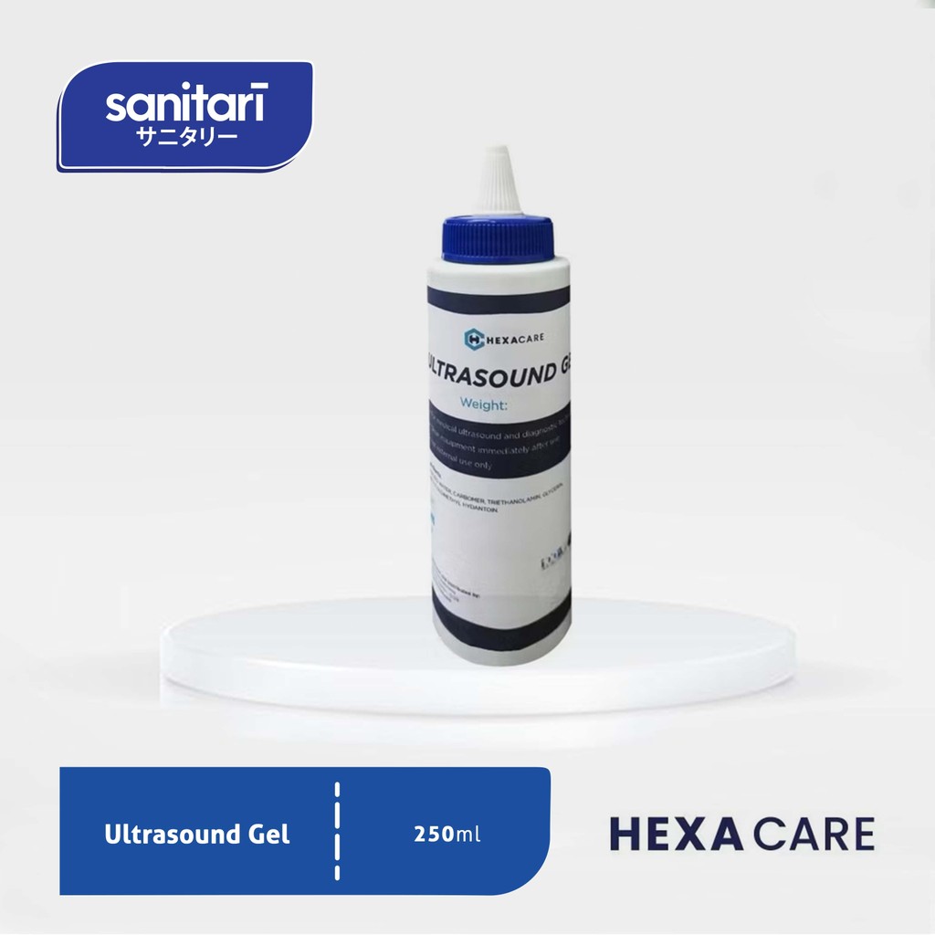 USG Gel Hexacare 250ml USG Gel 250ml Hexacare Ultrasonic Gel 250ml Ultrasound Gel USG Gel Doppler Ul