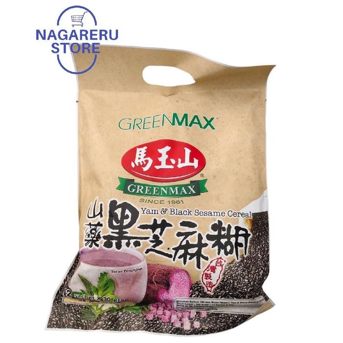 

Greenmax yam and black sesame cereal 525gr