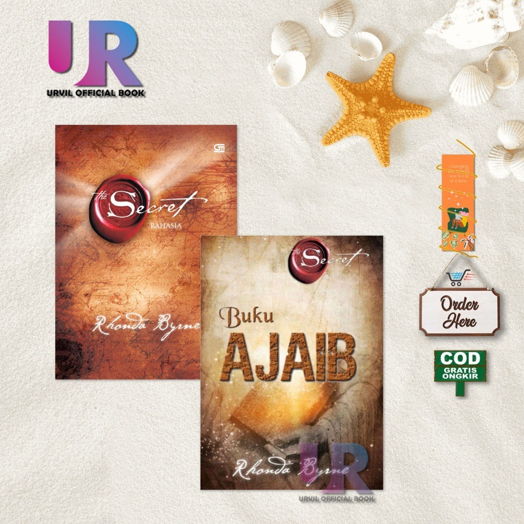 The Secret // Rahasia - Buku Ajaib // The Magic - Rhonda Byrne ( Bahasa Indonesia )