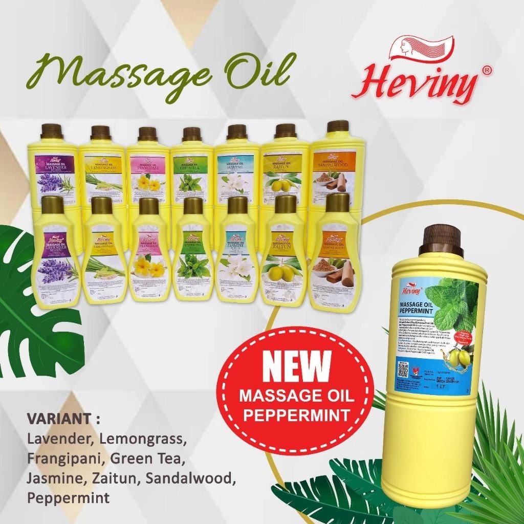 Heviny Massage Oil 1 Liter