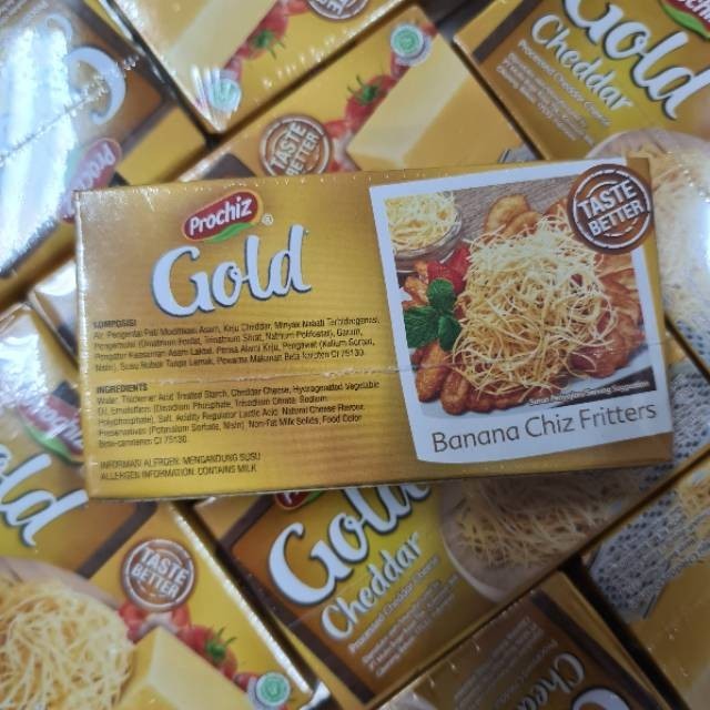 

Bakaranandia - 1 Dus Prochiz Gold Kecil 160Gr - Isi 48 Pcs Keju Spready