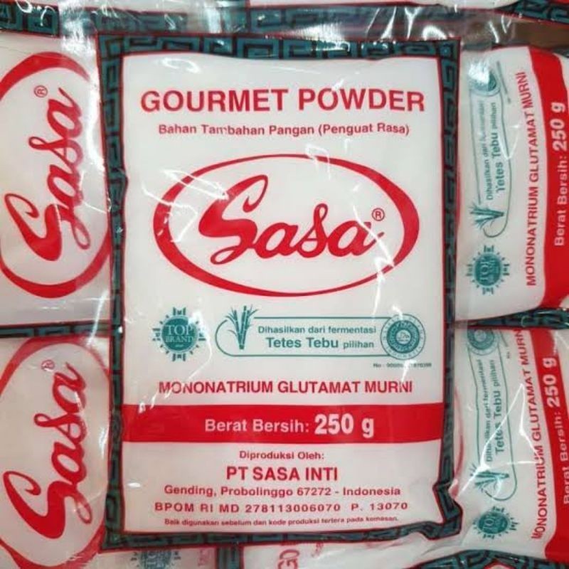 

Sasa MSG / Micin 250gram penyedap rasa