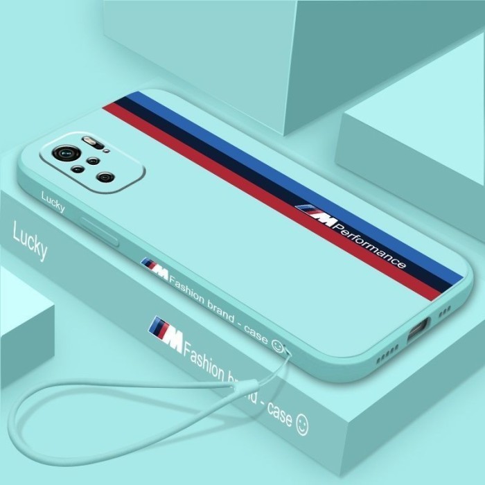 TERBATAS Xiaomi Redmi Note 10 / Note 10s Case softcase silicon fashion lucky - Hijau muda, Redmi Not