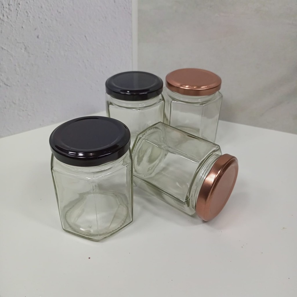 TEMPAT BUMBU KACA | TEMPAT BUMBU BUBUK | TOPLES KACA MINI JAR | TOPLES BUMBU KACA