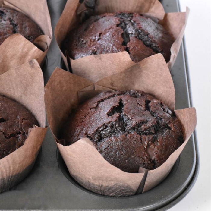 

[[ K23 - BEST SELLER Trans Chocolate Muffin Cake Mix Tepung Premix Cokelat Cupcake 500 Gr ]]