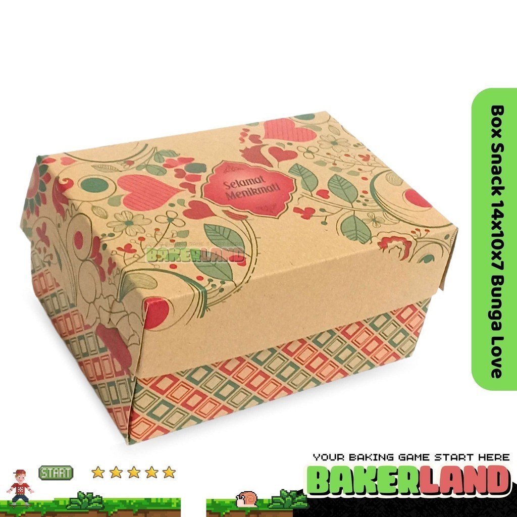 Box Snack 14x10x7 / Box Snack Motif / Snack Box / Kardus Snack / Dus Snack Box / Kardus Snack / Dus 