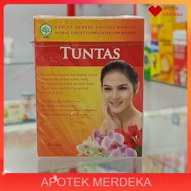 Pil Tuntas / Tuntas / Jamu Herbal Pil Tuntas - Obat Melancarkan Haid