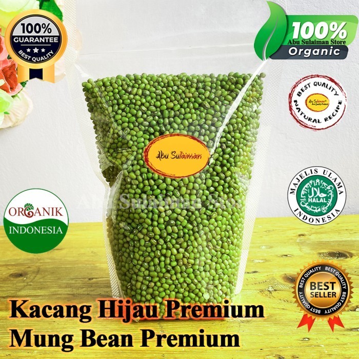 

HEMAT! Kacang Hijau Organik Premium / Green Beans Super Food Natural 1 KG