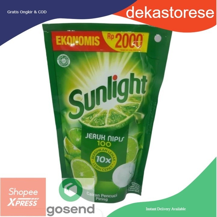 SUNLIGHT 90ML / Sunlight Sabun Cuci Piring 90ml / Sabun Cuci Piring Sunlight Jeruk Nipis 90 ml