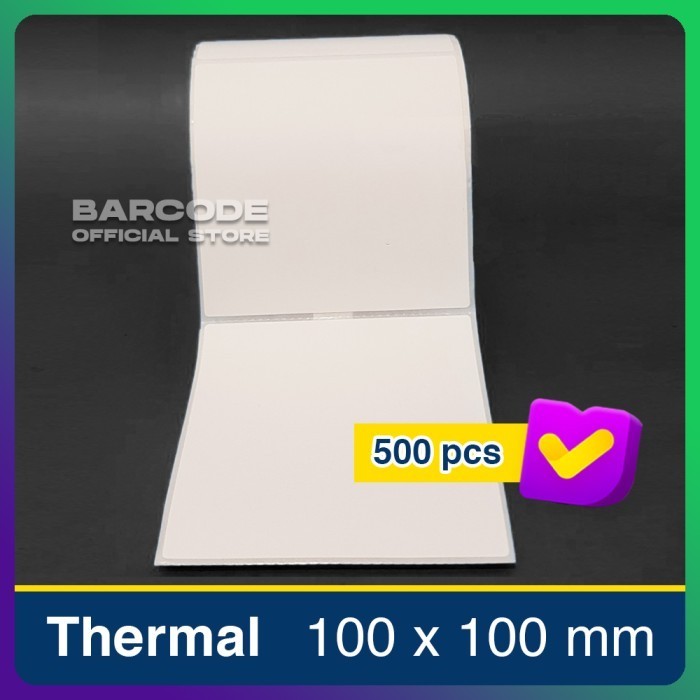 

DIRECT THERMAL LABEL PRINTER BARCODE 100 X 100 MM 1 LINE ( 500 PCS ) -TMA69