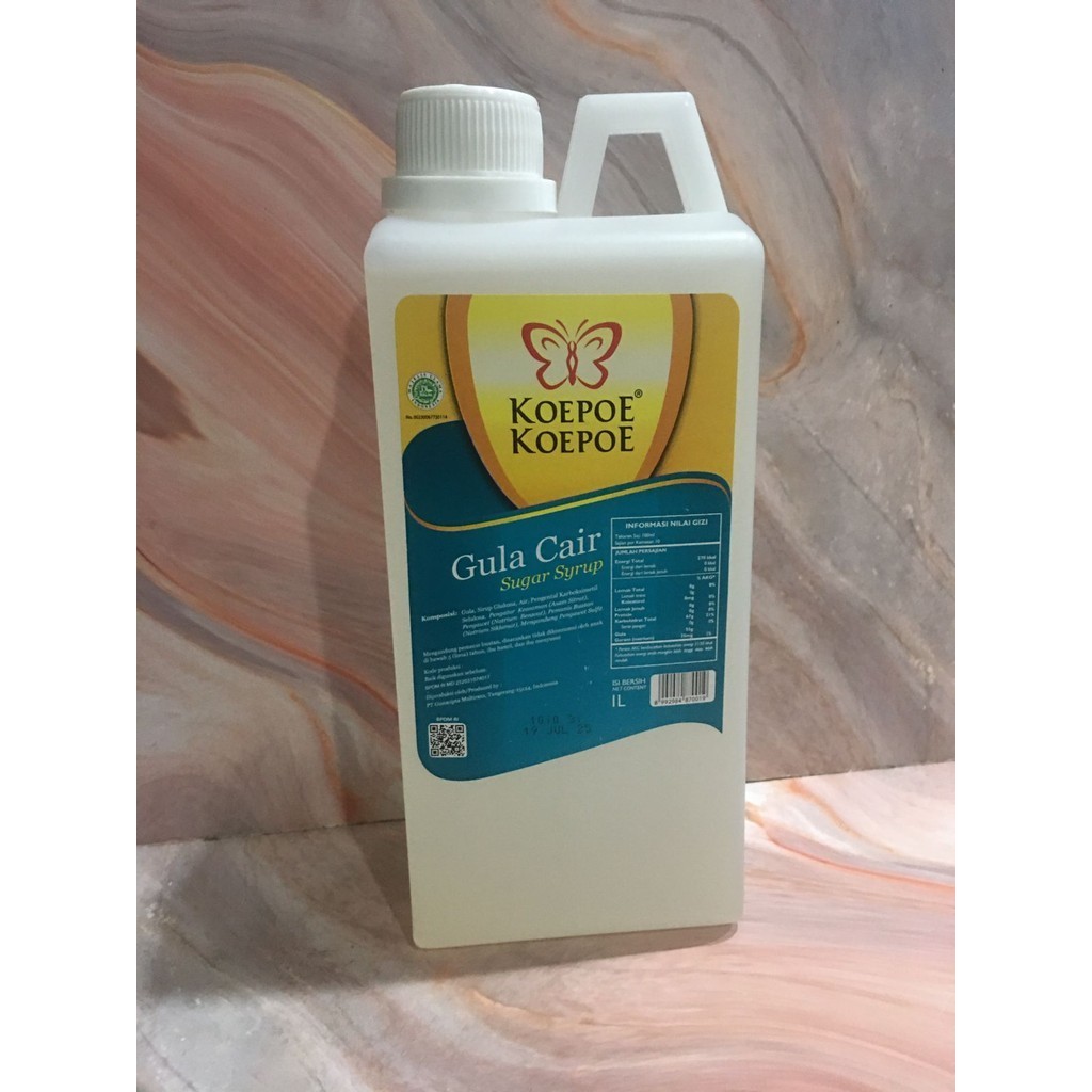 

Koepoe Koepoe Gula Srup Cair/ Sugar Syrup 1liter /1L