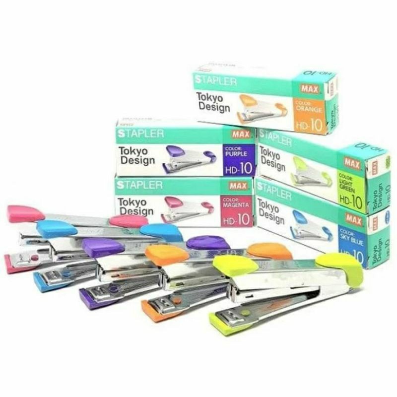 

MAX STAPLER HD - 10P / Cekrekan / Jepretan kertas/Stapler Alat Kantor
