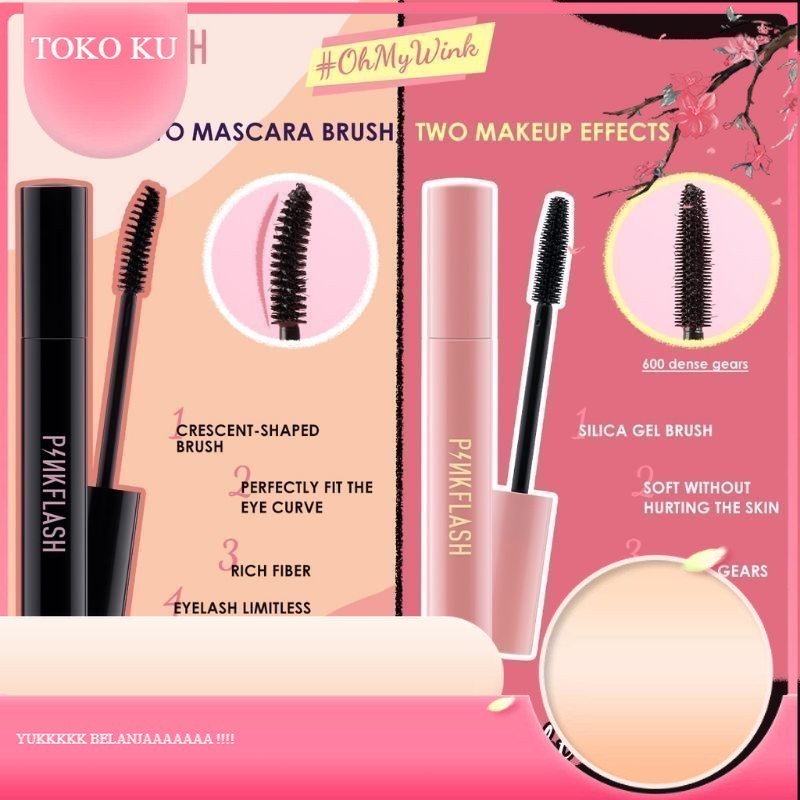 PINKFLASH MASCARA | MASCARA PINKFLASH //