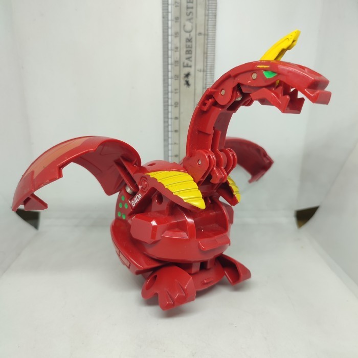 LK99 Figure Deka Bakugan Jumbo Pyrus Dragonoid Drago Original Sega Toys Spin Master