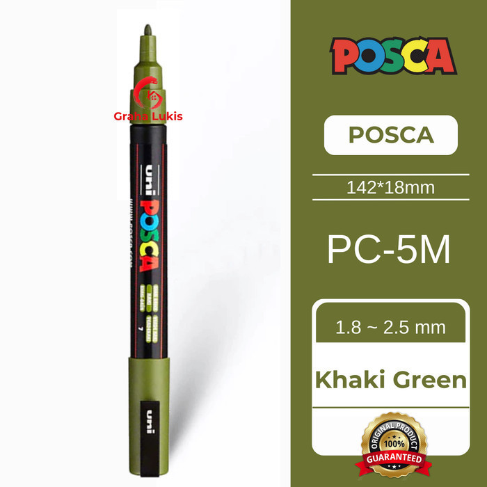 

Uni Posca Paint Marker PC-5M Medium Point - Khaki Green