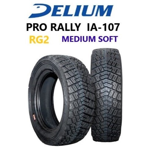 Ban Delium PRO RALLY RG2 185 65 R14 Ban Mobil Rally IA-107 Medium Soft RG2