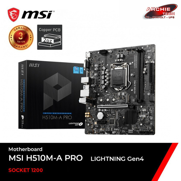 Motherboard MSI H510M A PRO / MSI H510MA PRO / MSI H510M-A PRO