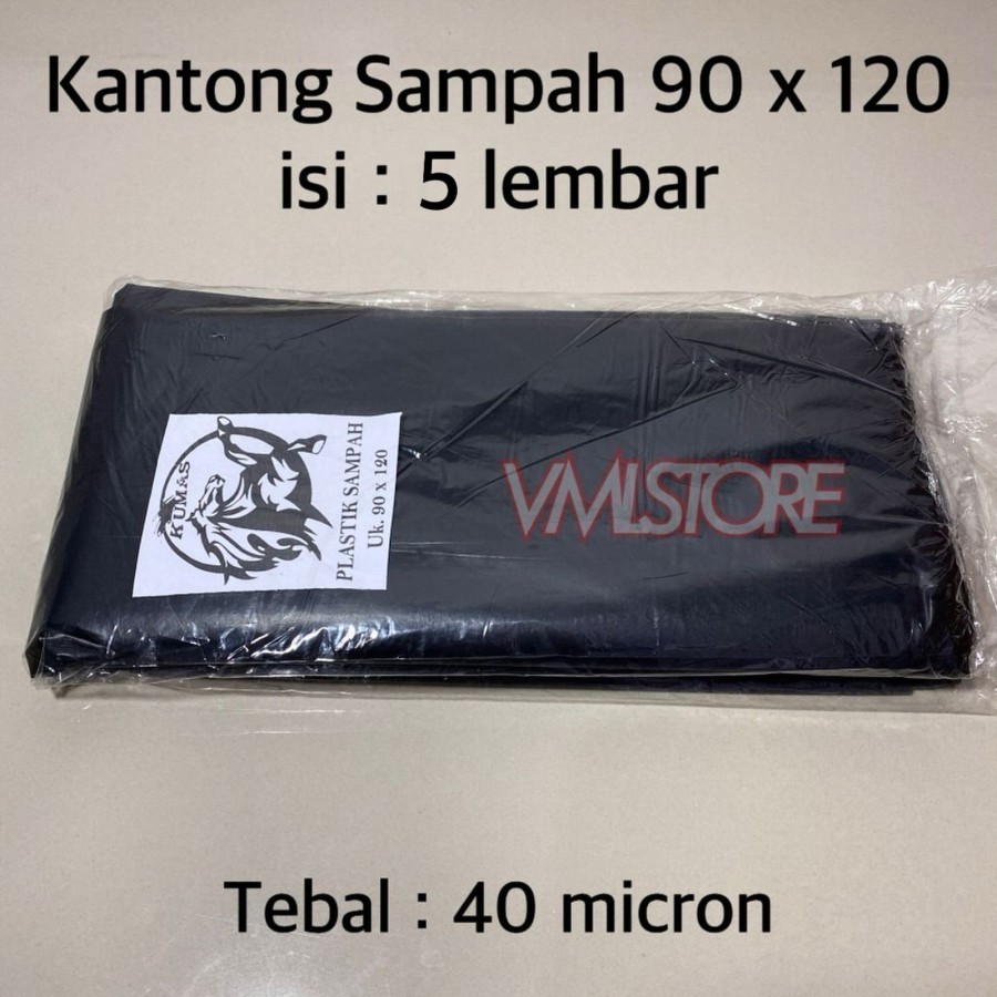 Trash Bag 90x120 / Kantong Plastik Sampah Ukuran 90 x 120 Polybag