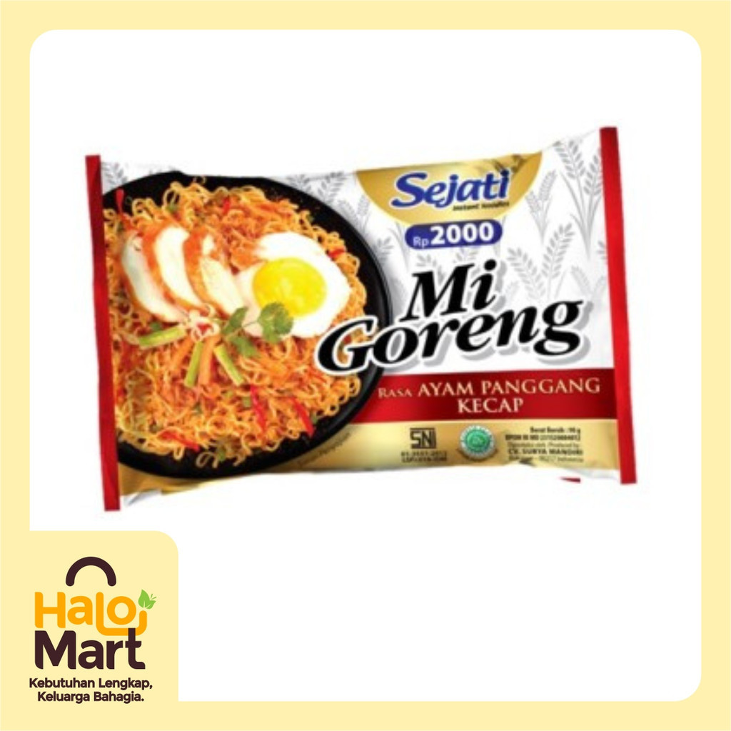 

MIE SEJATI GORENG AYAM PANGGANG KECAP PEDAS