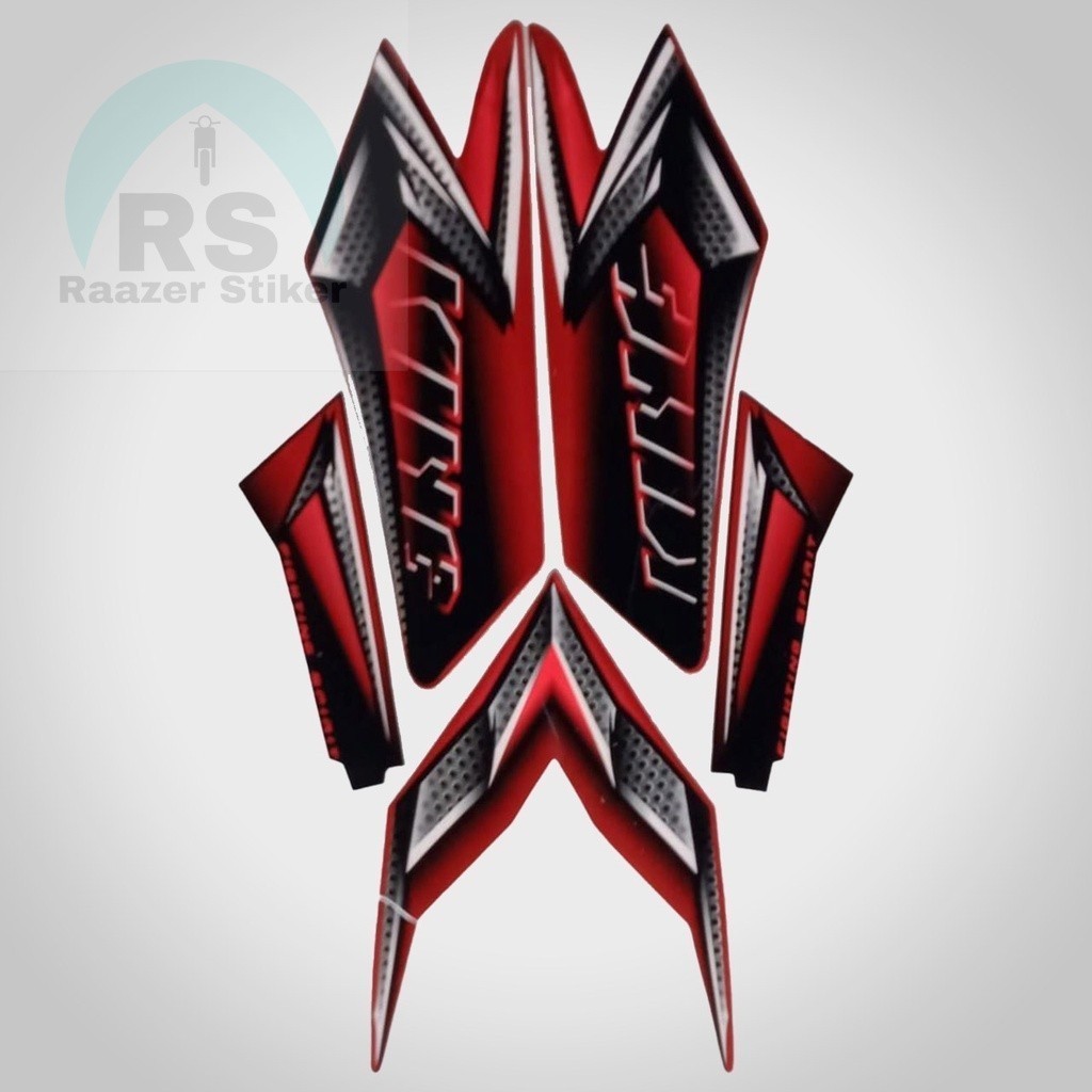 Striping  Stiker Standar Yamaha RX King 2008 - List Stiker Standar RX KING 2008 Termurah