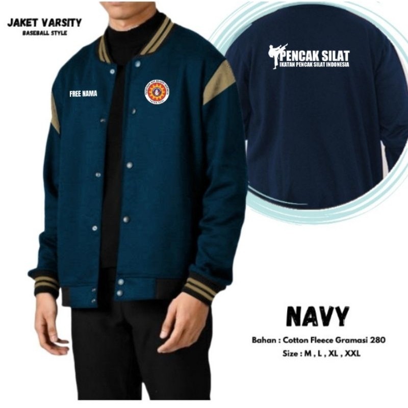 JAKET PERGURUAN TAPAK SUCI FREE NAMA CUSTOM SABLON TERBARU JAKET CUSTOM SATUAN