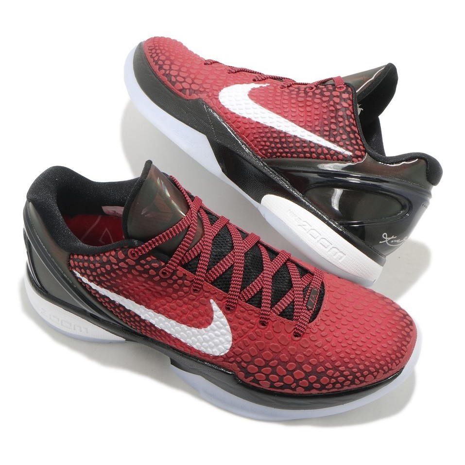 SEPATU BASKET  NIKE KOBE 6 PROTRO LOW "ALL STAR" CHALLENGE RED PREMIUM ORIGINAL HIGH QUALITY