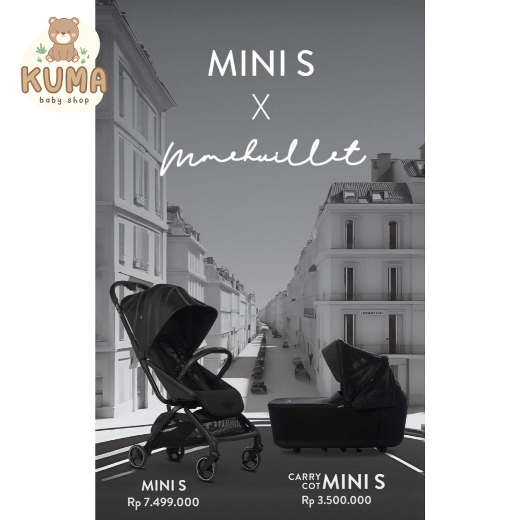 Easywalker Mini S X Mmehuillet Stroller Cabin Size Stroller Travelling Stroller Autofold / Kereta Do