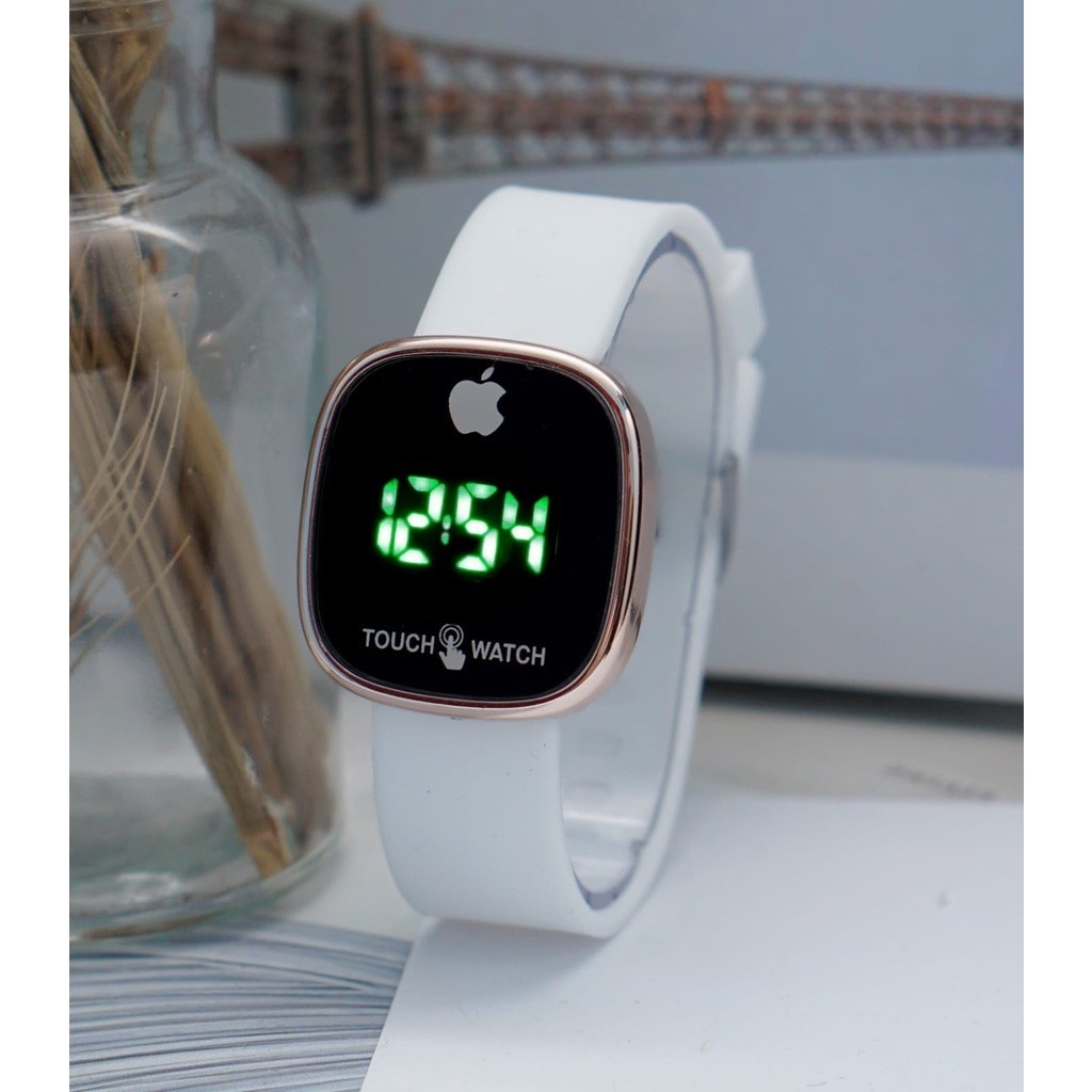 Jam Tangan LED Dilani RM068 Digital Pria Wanita Rubber Electronic Fashion Couple Anak Remaja Premium