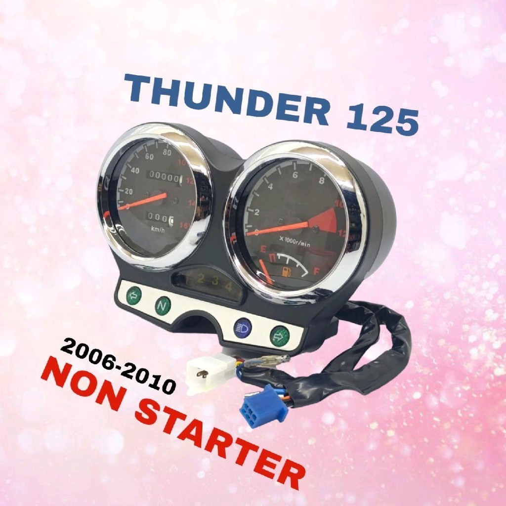 SPEEDOMETER THUNDER 125 2006-2010 NON STARTER 2006-2010 SPIDOMETER  SUZUKI THUNDER 125
